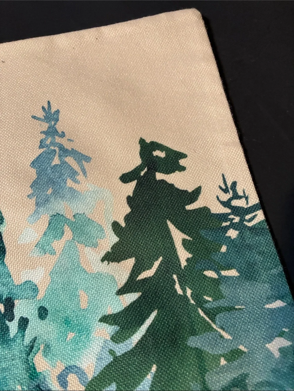 Pine Trees Pillow Covers (pair; stuffed pillow option)